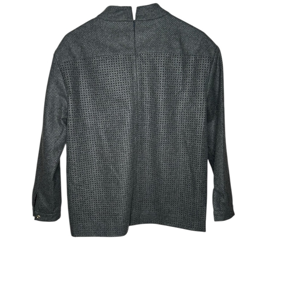 J. Crew wool women’s perforated top size XS - Picture 5 of 5